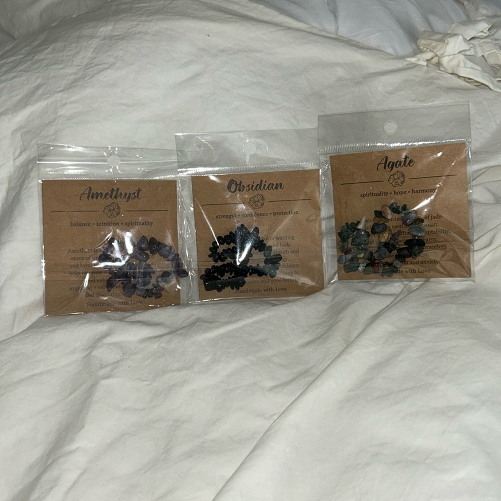 Crystal bracelets